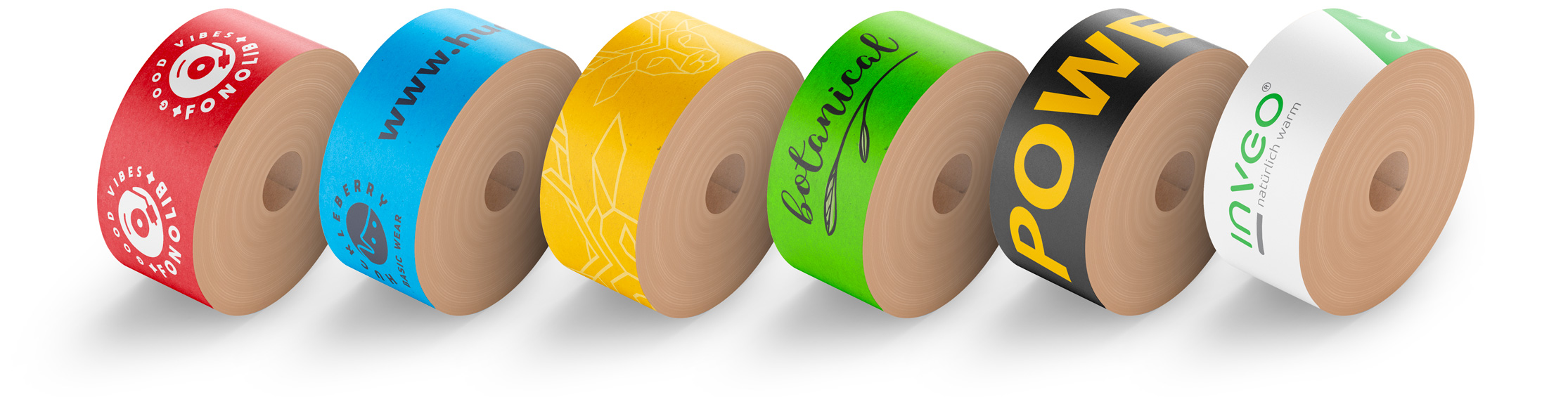 Nassklebeband/KRAFTklebeband individualisiert bedruckt